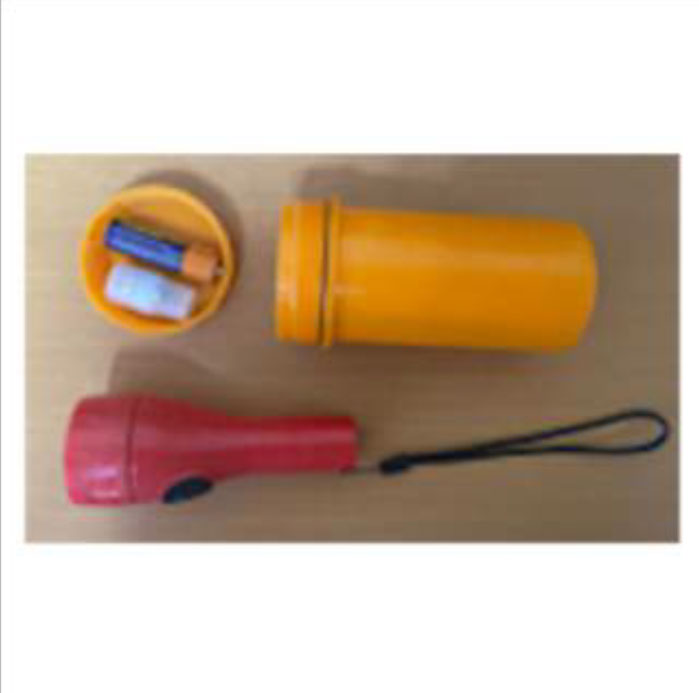 Waterproof Torch w Morse Code